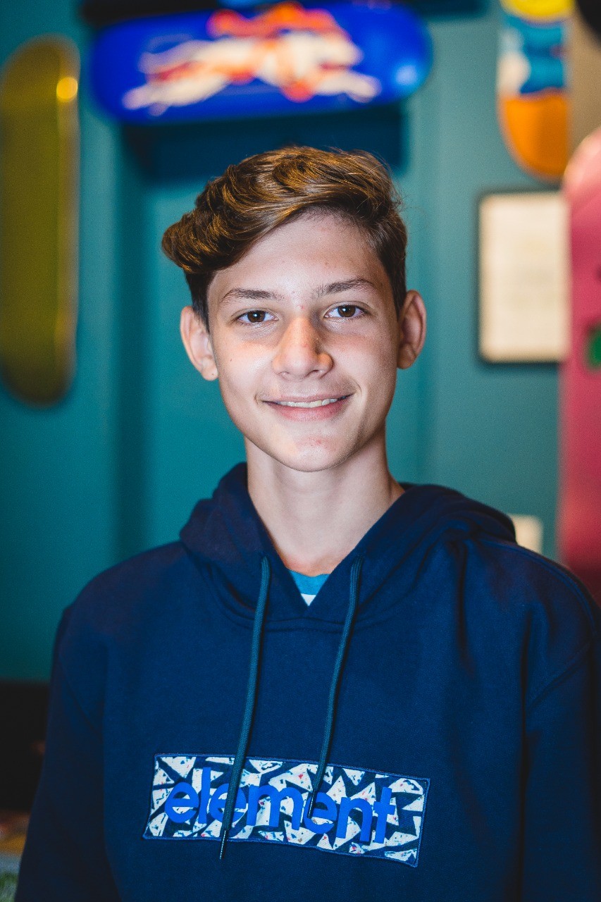 João Ricardo Zanini Sonsim de Oliveira,14 anos