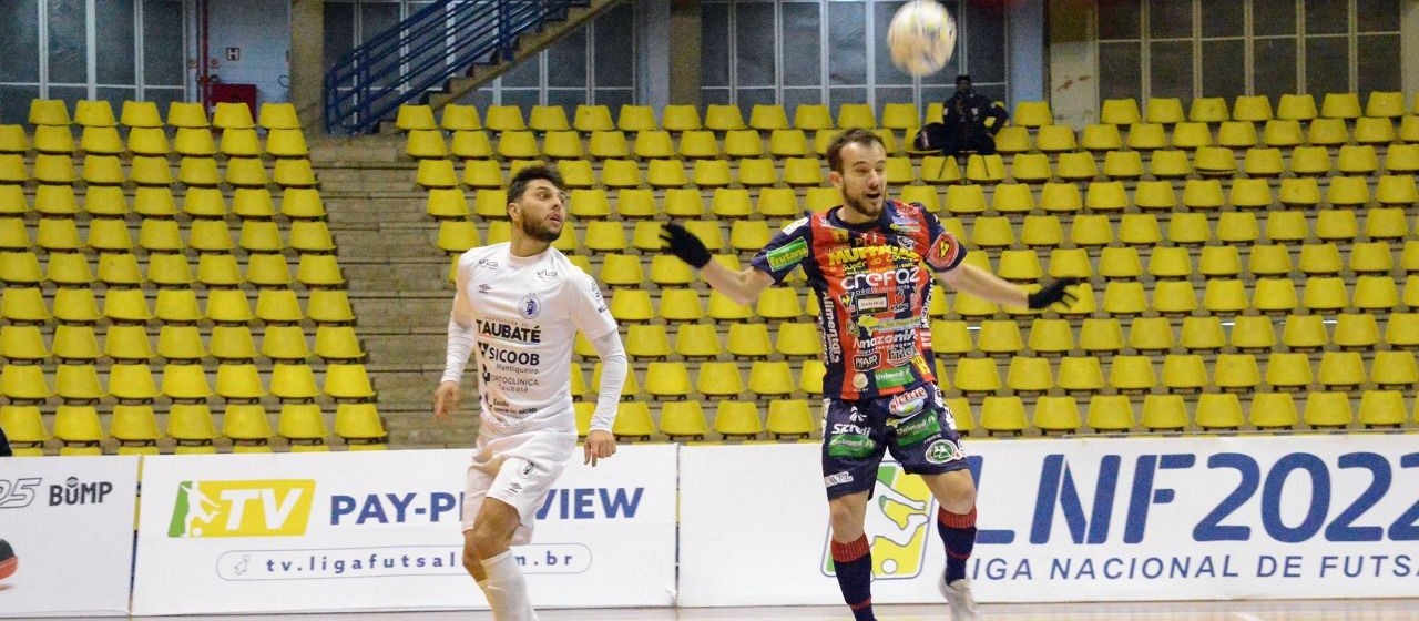 Cascavel Futsal  perde para o Taubaté e vai enfrentar Assoeva nas oitavas de final