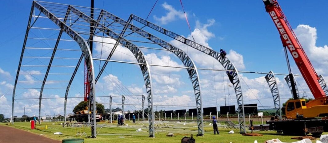 Montagem de estandes para o 34º Show Rural começa na segunda, dia 03 de janeiro