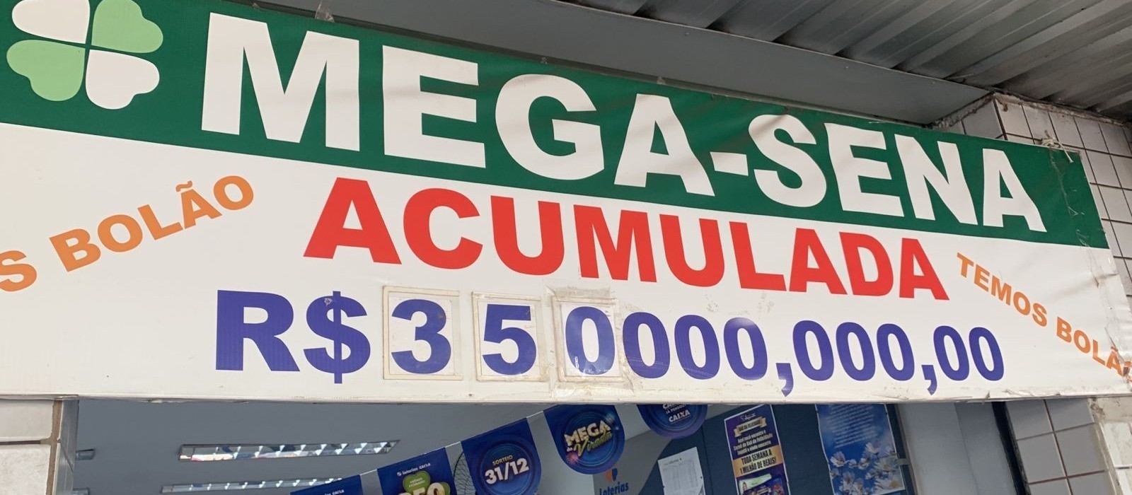 Mega da Virada: apostas podem ser feitas até as 17h desta sexta (31)