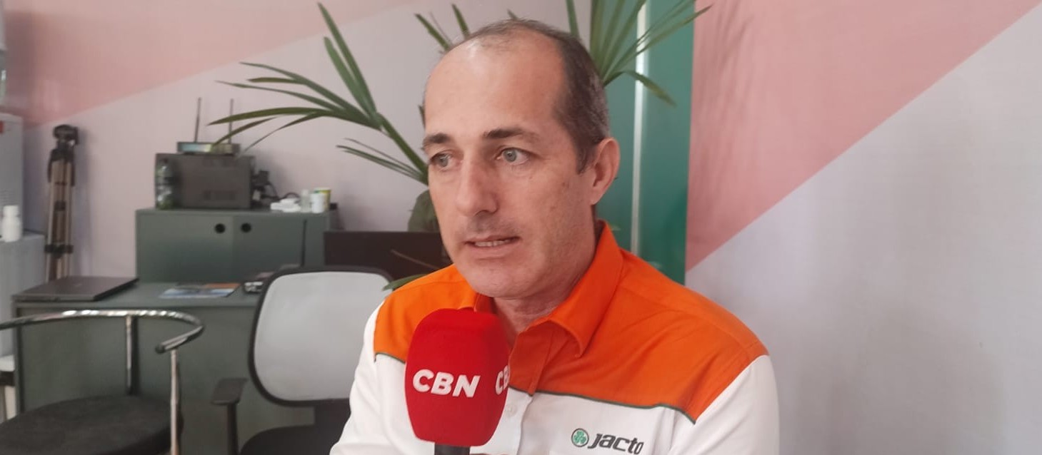 "A Jacto está com portfólio bastante completo com máquina para todo tamanho de área", diz Tosta