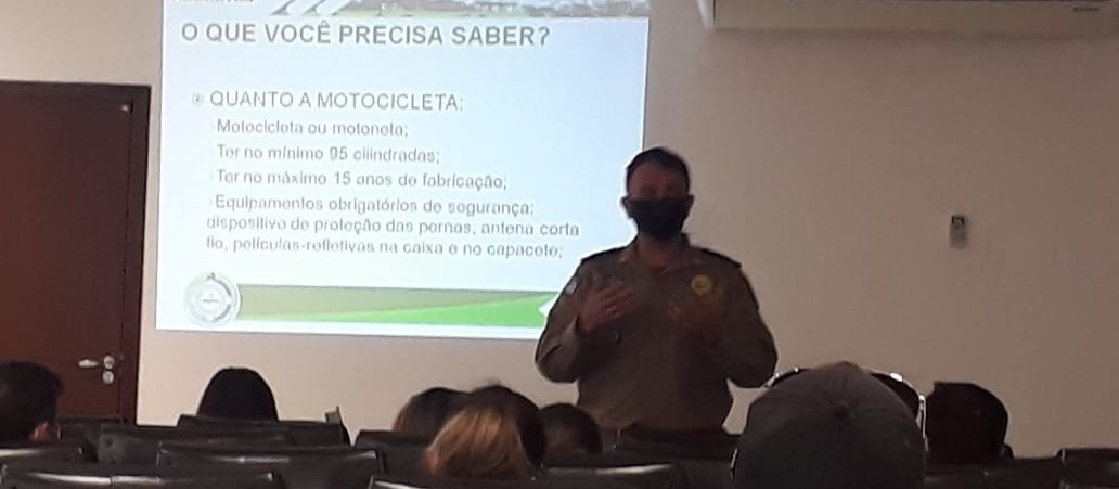 Reunião debate a segurança do motofrete