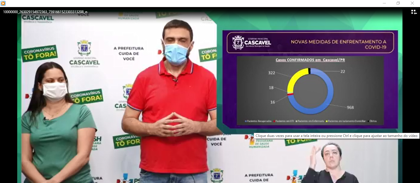 Cascavel apresenta novas medidas de enfrentamento a Covid-19 na rede assistencial