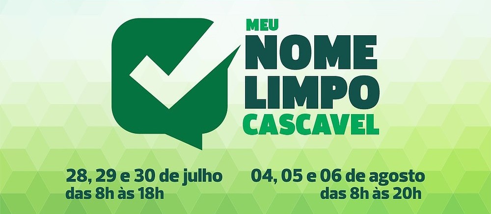 Campanha Meu nome limpo supera expectativas e terá uma segunda