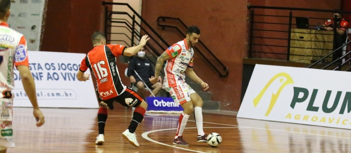 Cascavel Futsal vai enfrentar o Minas em Belo Horizonte na próxima quarta-feira