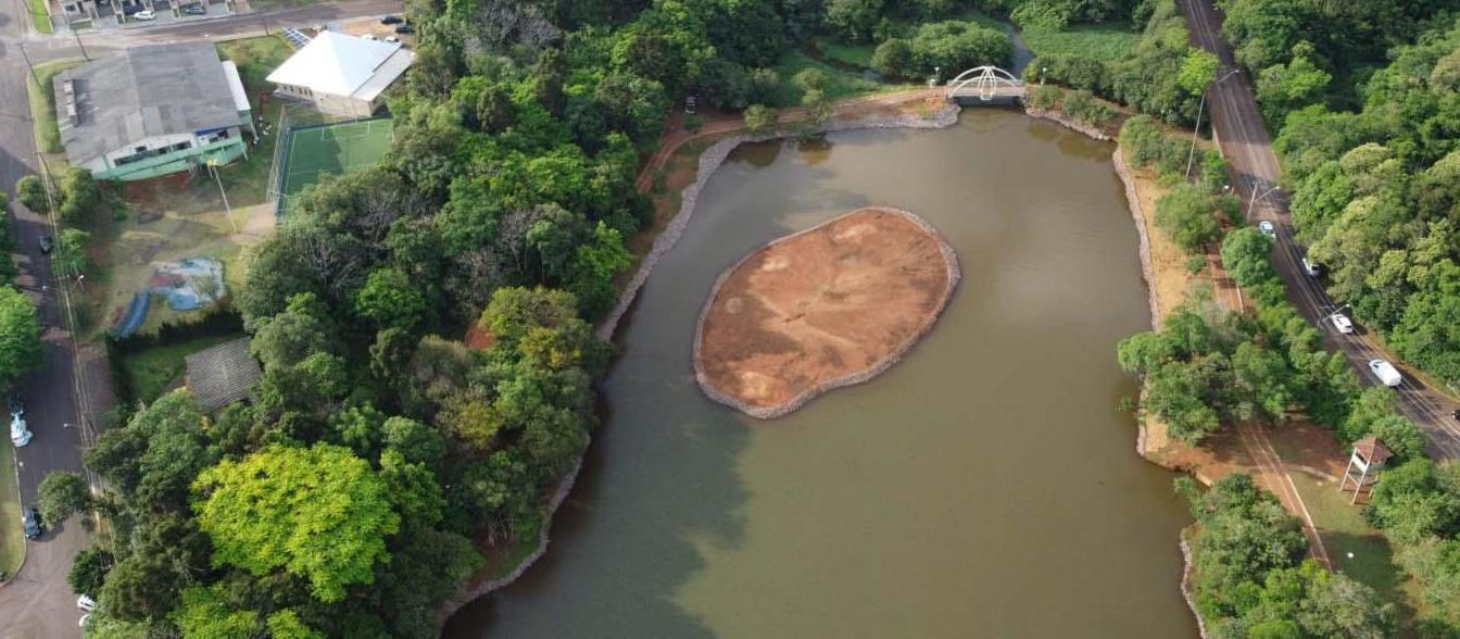 Sanepar avança na reurbanização de área que recebeu resíduos do Lago Municipal