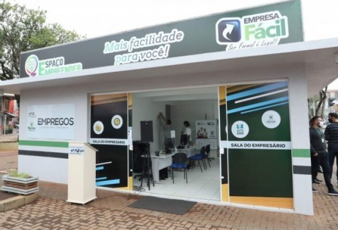 Inaugurado na Avenida Brasil o "Espaço Empreender"