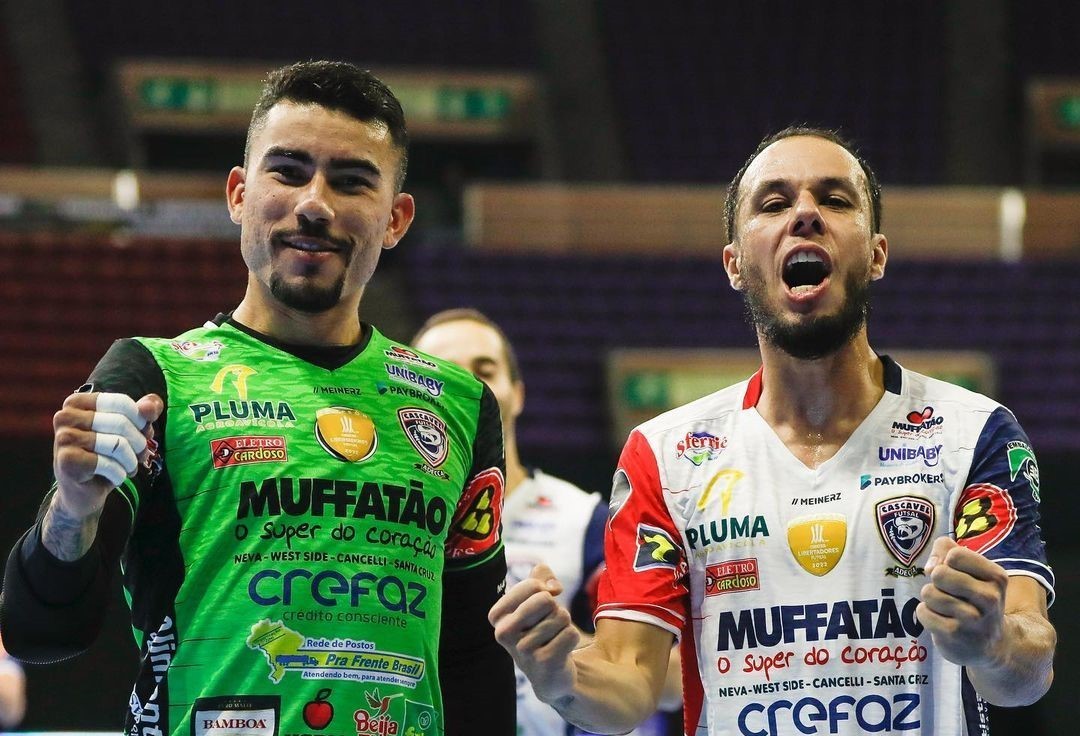 Cascavel Futsal goleia Peñarol e está na semi-final da Libertadores
