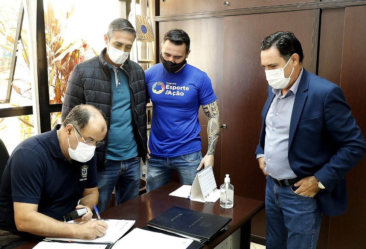 Município protocola projeto de lei que cria conselho e fundo do Esporte