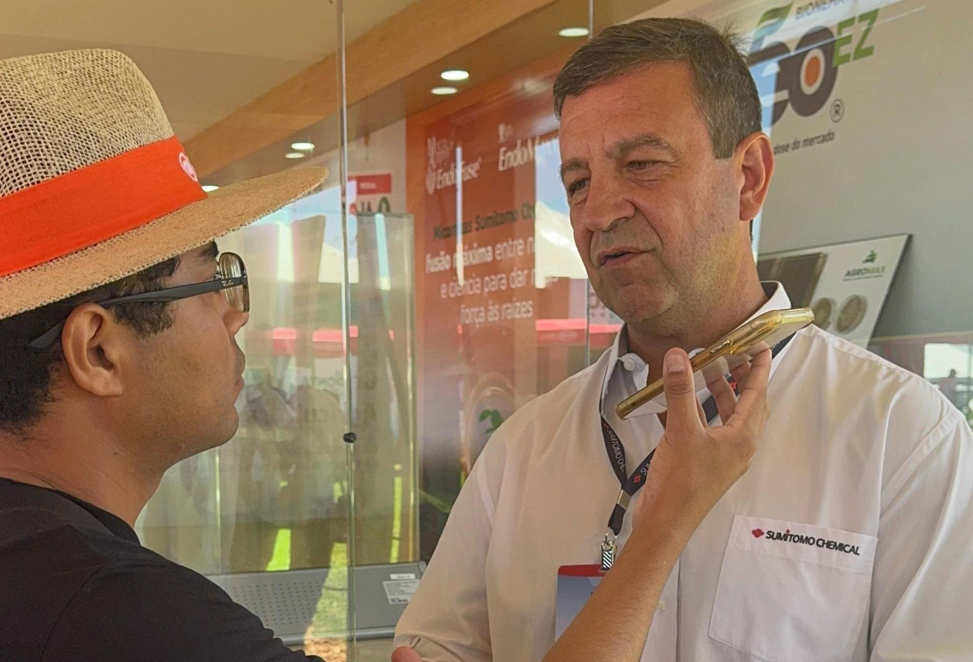 Sumitomo Chemical lança a campanha "Agricultura nos une" no 37º Show Rural