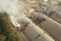  Explosão em silo de cooperativa agroindustrial  deixa 7 mortos e 12 feridos