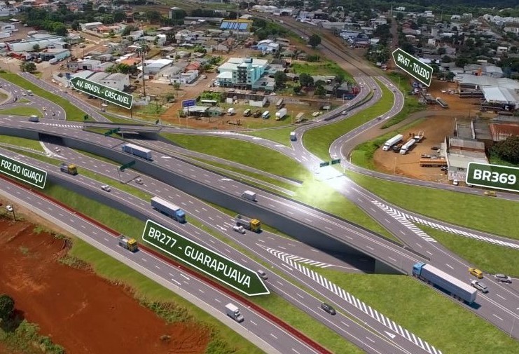 Governador assina ordem de serviço para início das obras do Trevo Cataratas