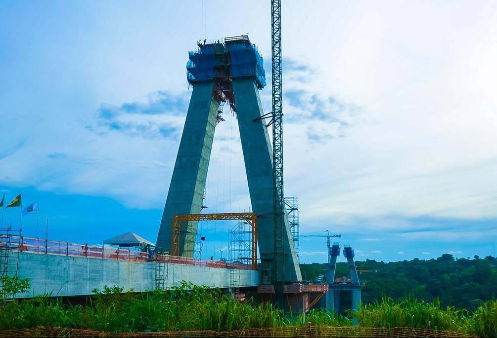 Obras da nova ponte entre Brasil e Paraguai já ultrapassam 50% de execução 