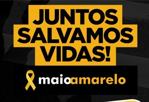 Campanha Maio Amarelo começa neste domingo (01)