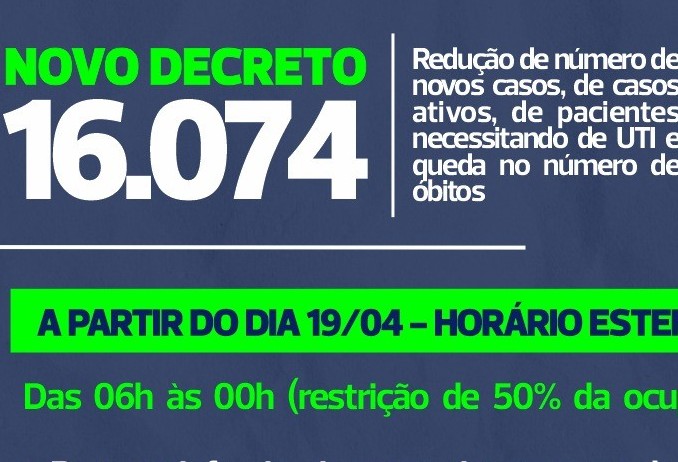 Novo decreto flexibiliza e amplia horário do comércio em Cascavel