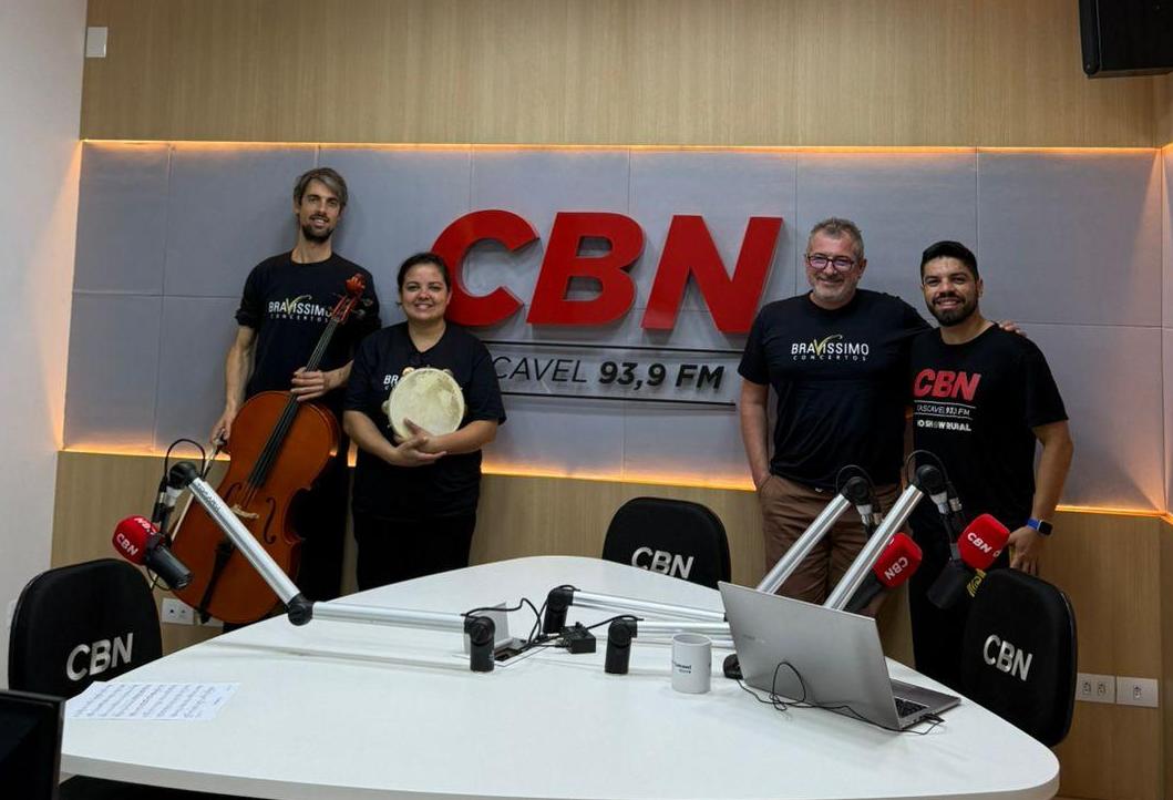 Cascavel recebe o concerto Bravíssimo - Sons de Nossa Terra