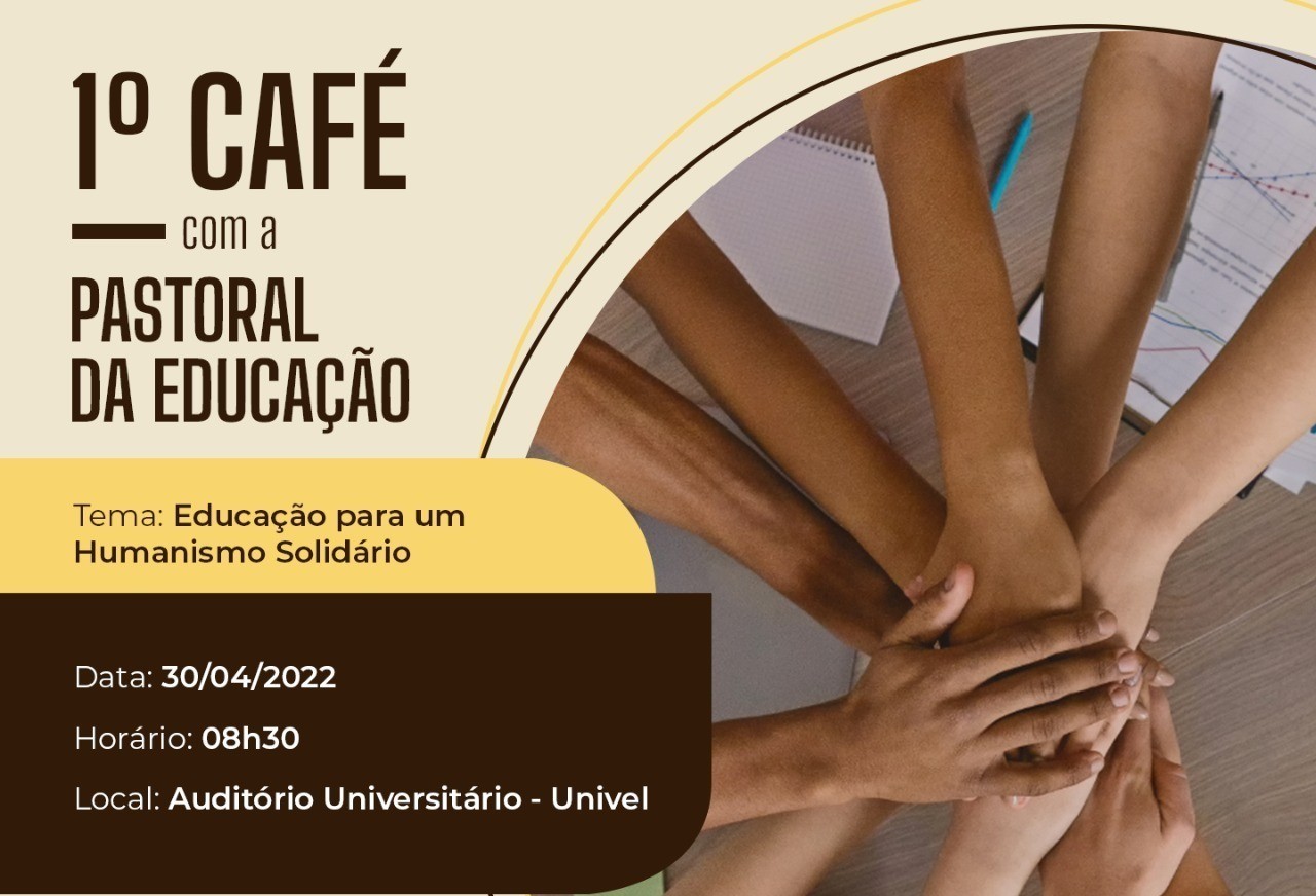 1º Café com a Pastoral de Educação será realizado neste sábado (30)