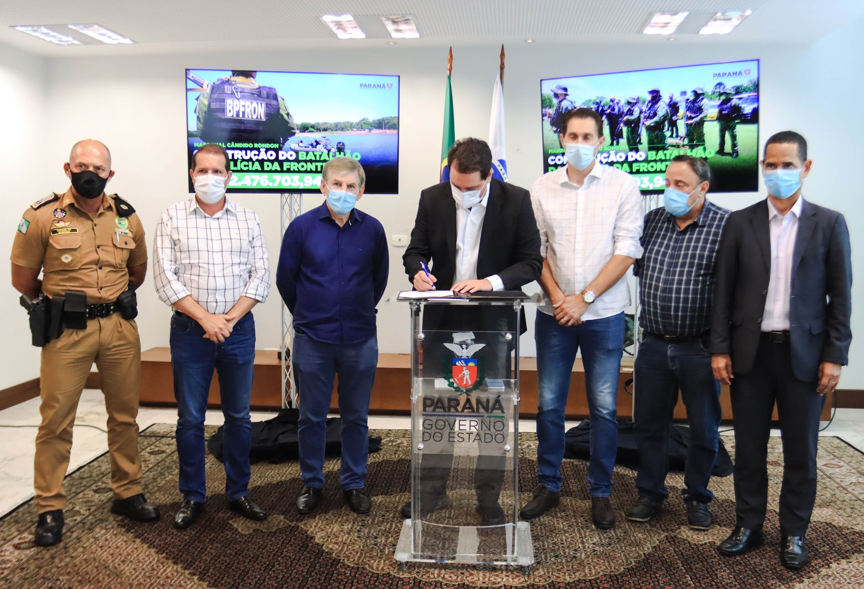 Estado libera construção do novo Batalhão de Polícia de Fronteira de Marechal Cândido Rondon