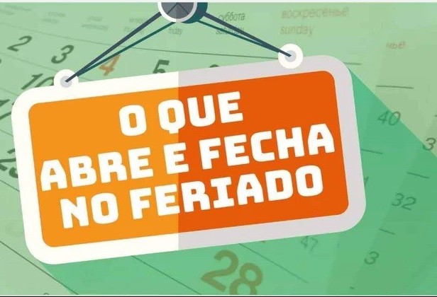  Confira o funcionamento dos serviços no feriado da Independência