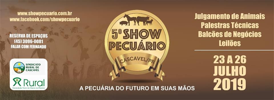 Começa o 5º Show Pecuário