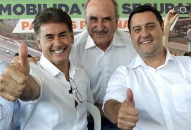 Governador Ratinho Júnior acena apoio à pré-candidatura de Renato Silva