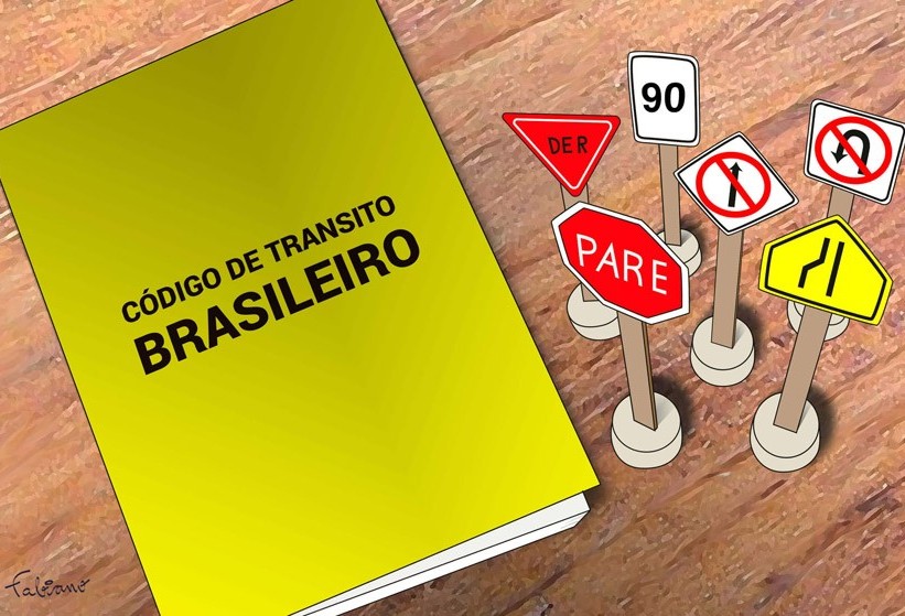 Nova lei de trânsito entra em vigor nesta segunda-feira (12)