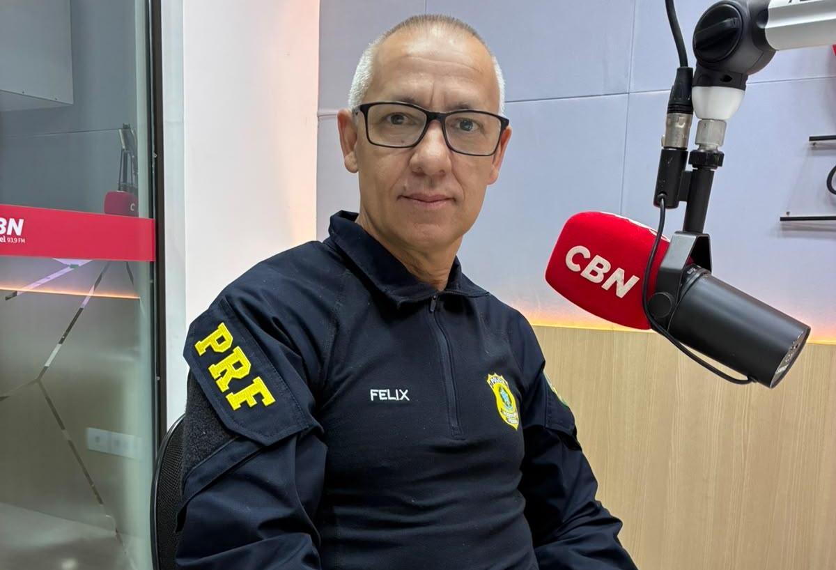 PRF orienta motoristas sobre cuidados nas rodovias durante temporais